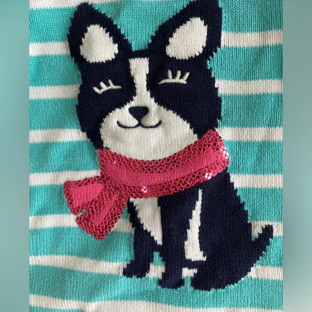 Gymboree Cute Dog Sweater Dress size 5 - Picture 3 of 4